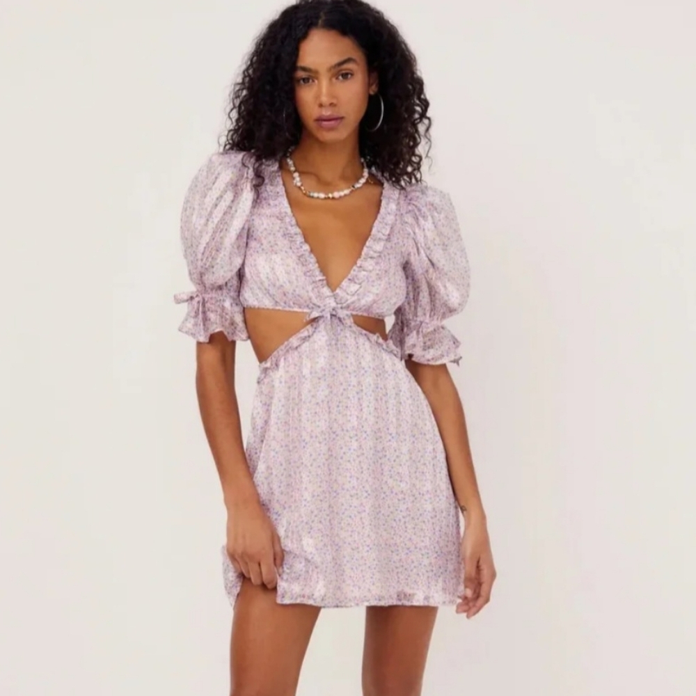 For Love and Lemons Phoebe dress, size XS